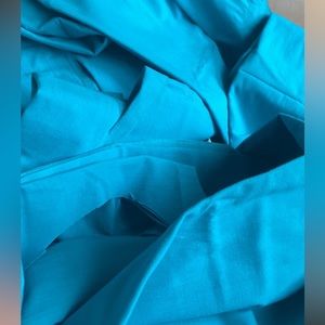 Turquoise fabric 3 yards